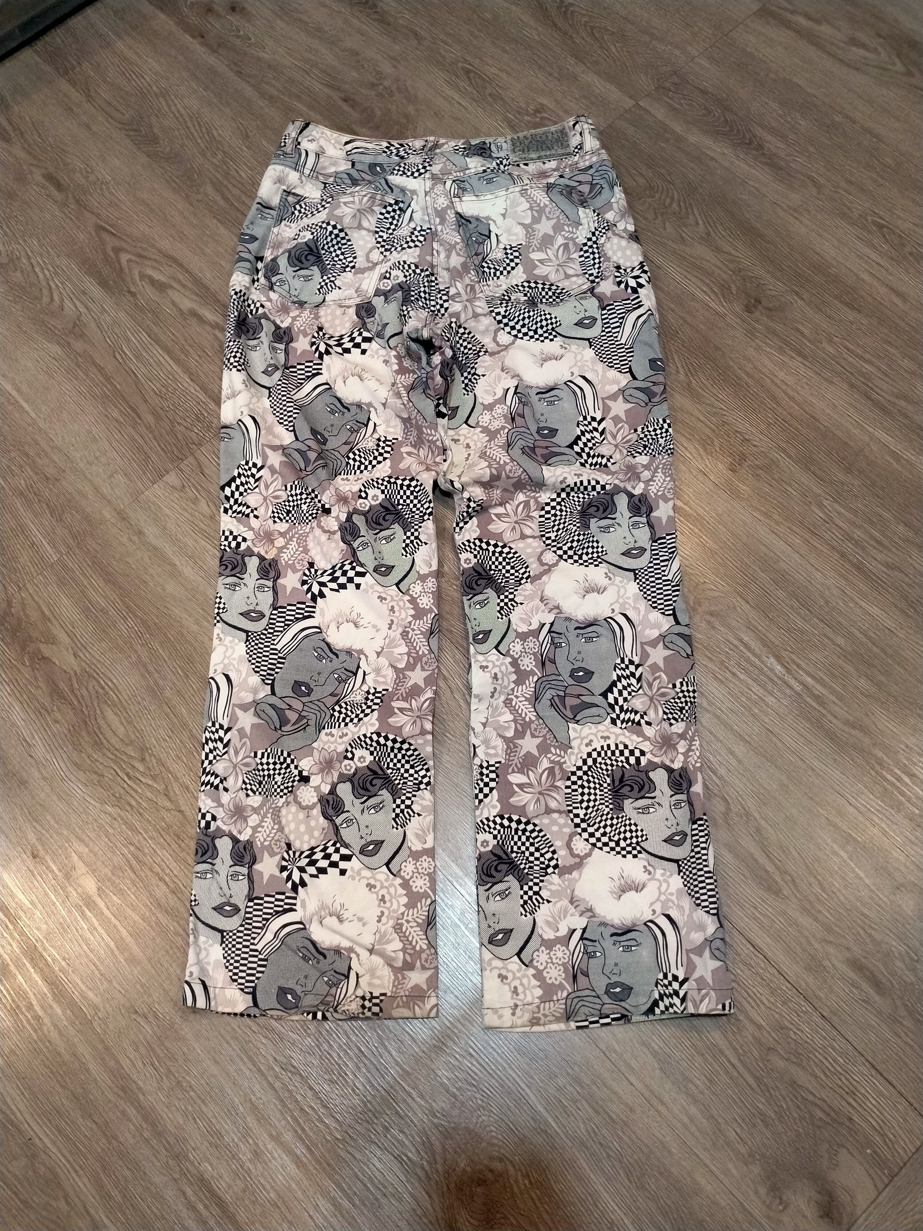 Marithe + Francois Girbaud Vintage Rare Marithe + Francois Girboid Trousers For Women's Size 30" / US 8 / IT 44 - 5 Thumbnail
