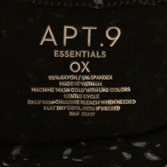 Apt. 9 Apt. 9 | Woman’s Patterned Tee, Plus Size 0X Size XL / US 12-14 / IT 48-50 - 4 Thumbnail