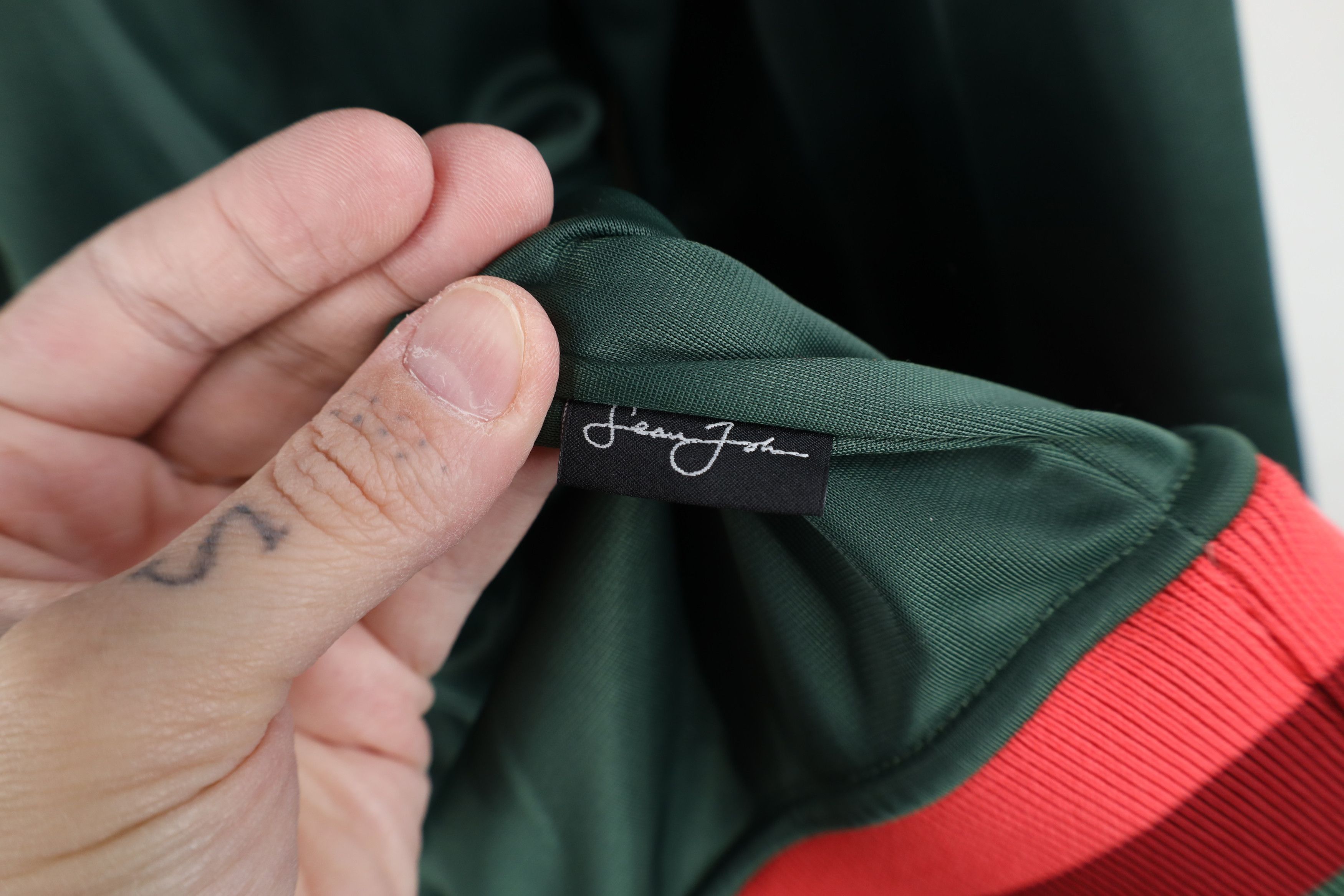 Sean John Vintage Y2K Sean John Spell Out Hip Hop Track Jacket Green Size US L / EU 52-54 / 3 - 14 Thumbnail