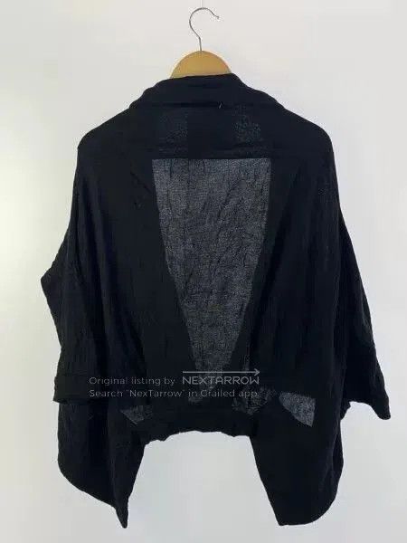 Yohji Yamamoto Y's Yohji Yamamoto Black Asymmetrical Cardigan. Size M / US 6-8 / IT 42-44 - 2 Thumbnail