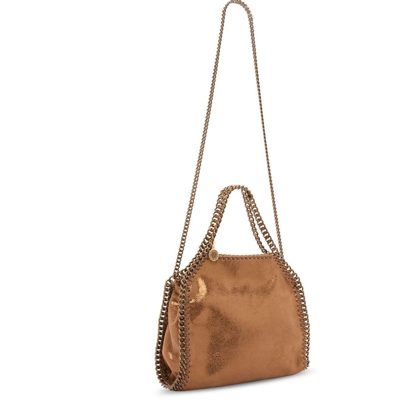 Stella McCartney Stella McCartney Metallic falabella Chain Tote Bag Size ONE SIZE - 4 Thumbnail