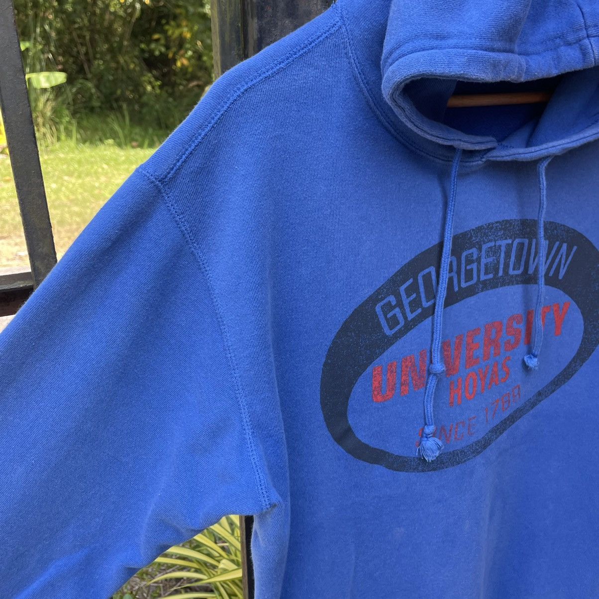 Vintage 🔥Vintage George Town Hoyas Big Logo Pullover Hoodie Size US M / EU 48-50 / 2 - 7 Thumbnail