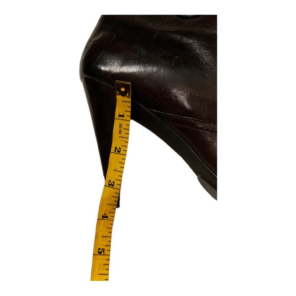 Coach Coach l Aliza Brown Leather Heeled Bootie Size 7 Size US 7 / IT 37 - 8 Thumbnail
