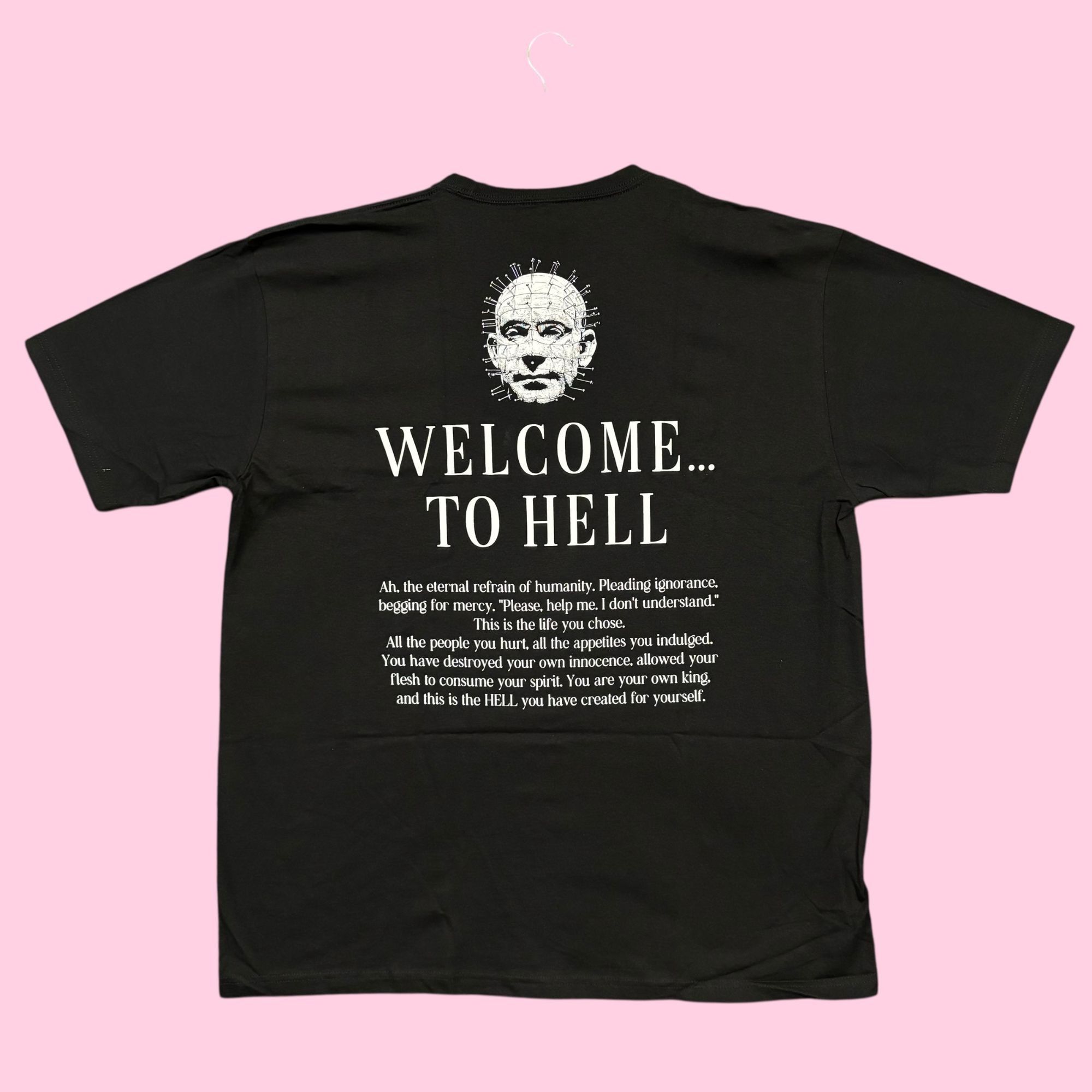 Other Hellraiser Inferno Welcome to Hell Pinhead Horror Tee XL Size US XL / EU 56 / 4 - 3 Thumbnail