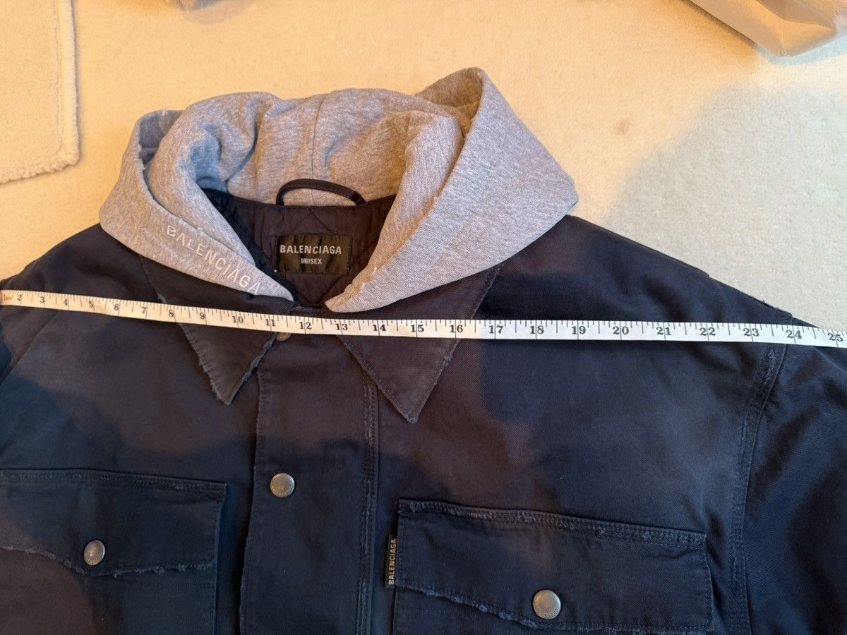 Balenciaga FW23 $3.5k 🤑 Balenciaga double B workwear jacket coat parka Size US L / EU 52-54 / 3 - 7 Thumbnail