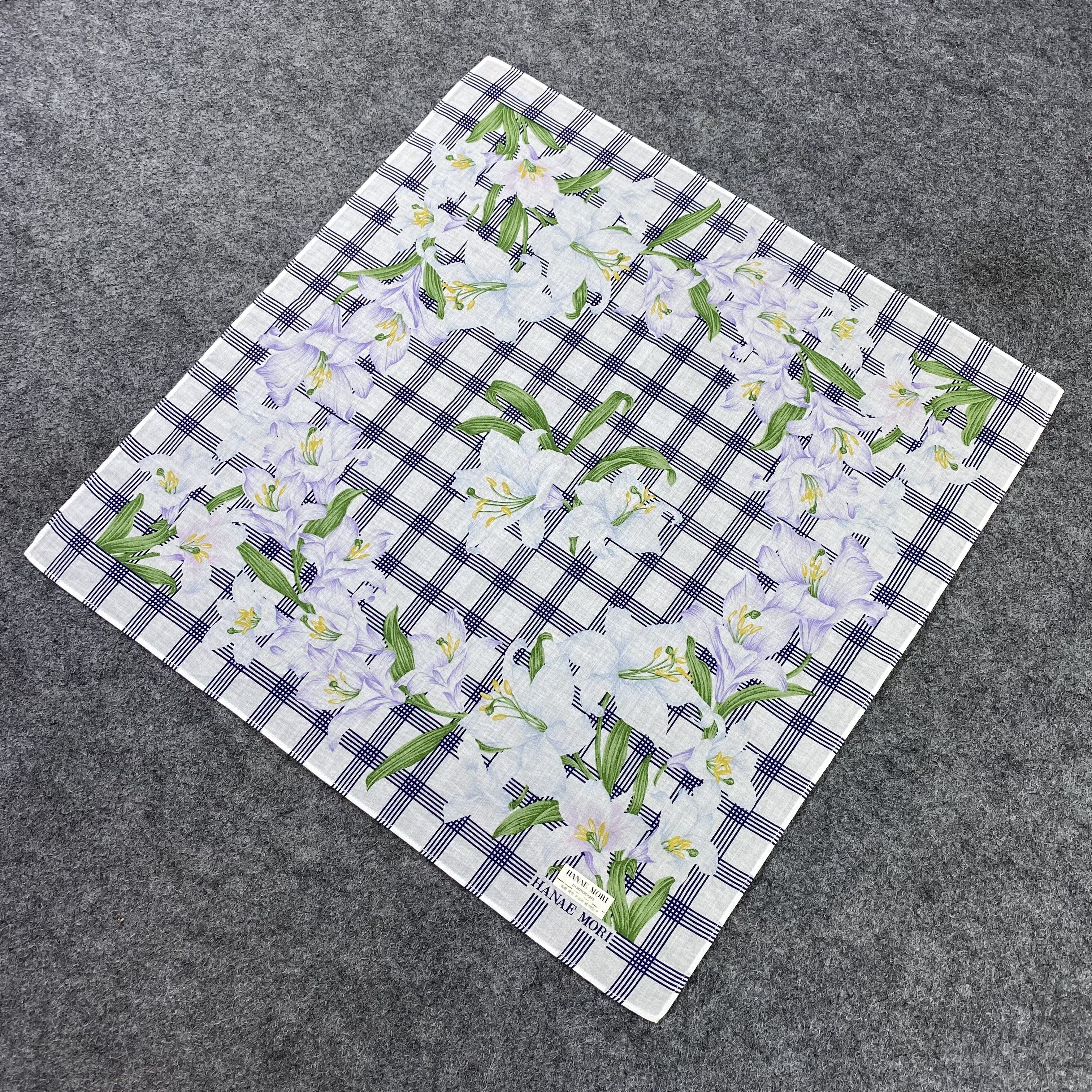 Hanae Mori Hanae Mori Handkerchief / Bandana / Neckerchief-B918 Size ONE SIZE - 4 Thumbnail