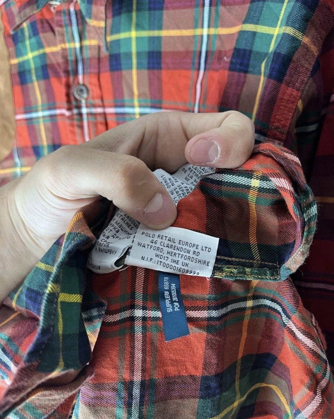 Polo Ralph Lauren Vintage MENS SHIRT POLO RAPLH LAUREN SIZE L TEXAS Y2K USA Size US L / EU 52-54 / 3 - 12 Thumbnail