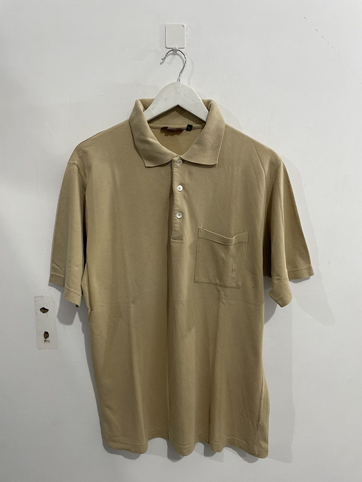 Fendi 2000s christian dior stripe long polo shirt Size US L / EU 52-54 / 3 - 1 Thumbnail