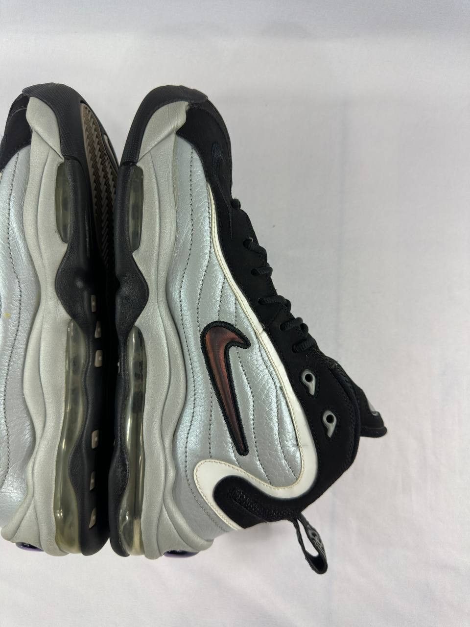 Nike Nike Air Total Max Uptempo 'Metallic Silver Black' 2010 Size US 8 / EU 41 - 12 Thumbnail