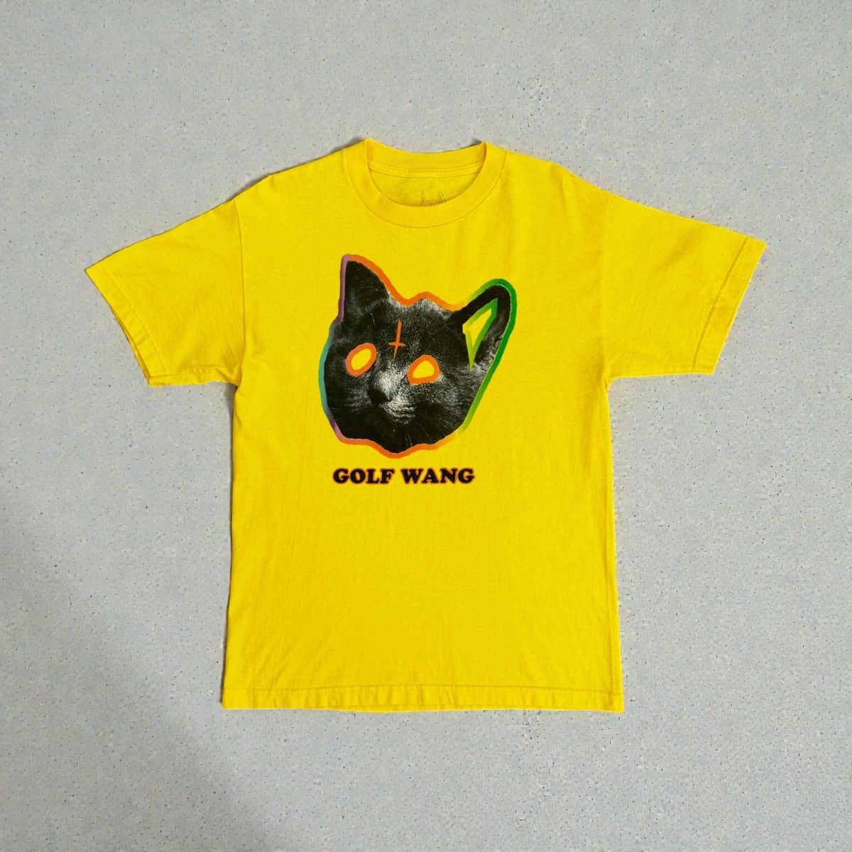 Tyler The Creator Tyler The Creator Golf Wang Y2K Men Yellow T-Shirt Size M Size US M / EU 48-50 / 2 - 1 Thumbnail
