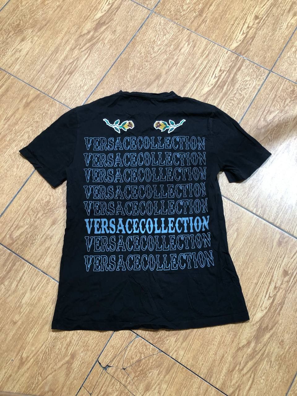 Versace Versace Collection T-Shirt Men Black Logo Size US XS / EU 42 / 0 - 9 Thumbnail