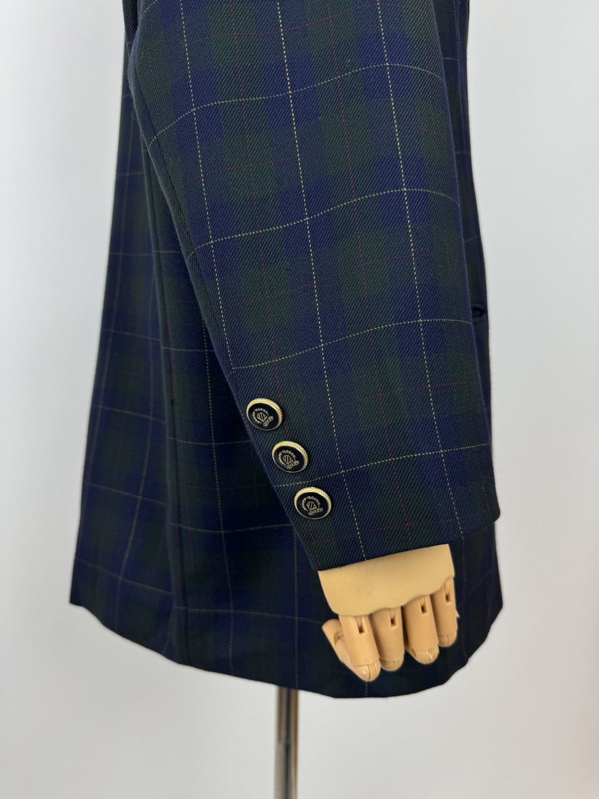 Other Delmod Blazer Wool blend Plaid Jacket Vintage Preppy Style Size XL / US 12-14 / IT 48-50 - 5 Thumbnail