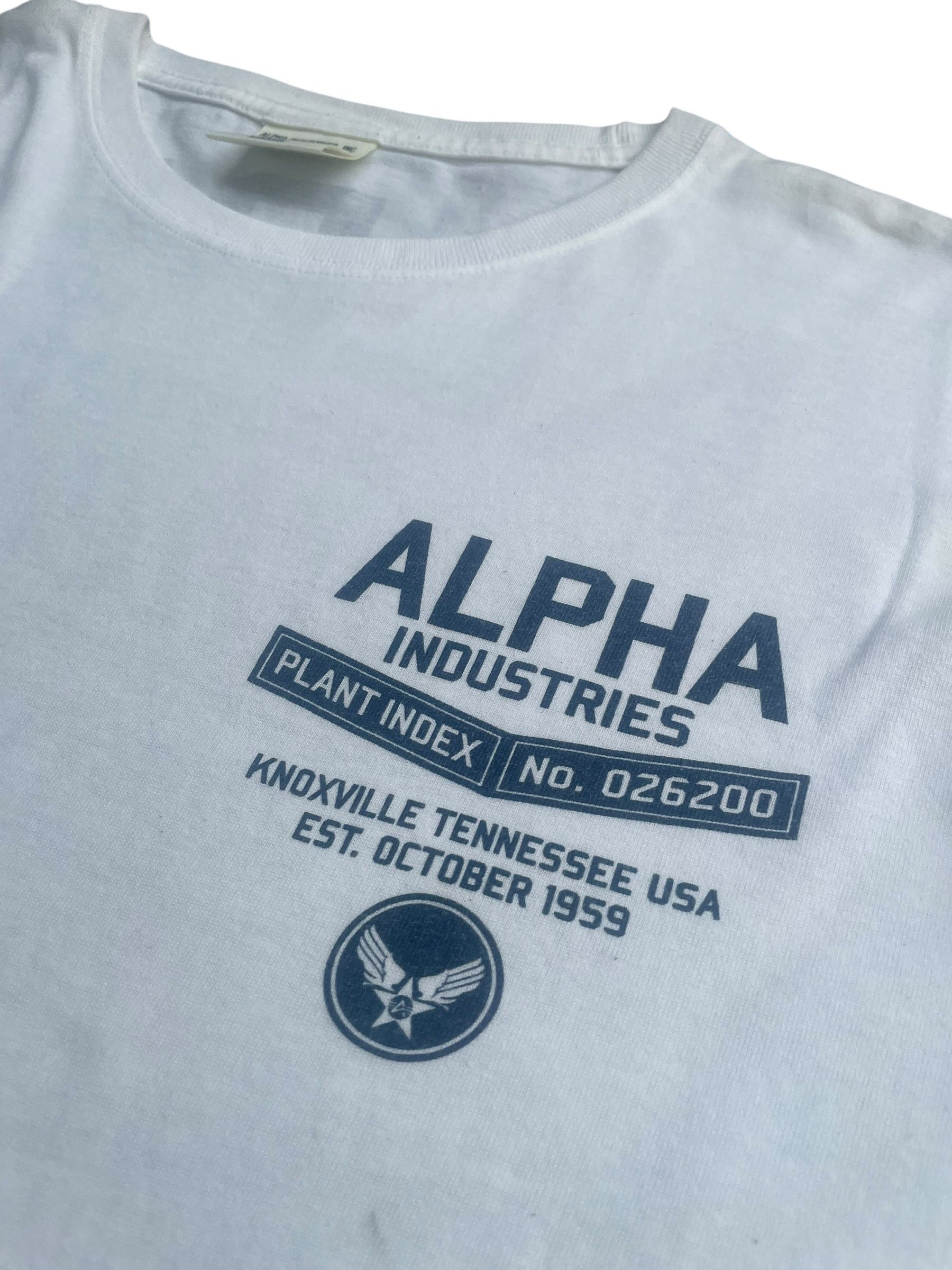 Alpha Industries Alpha Industries Tshirt Size US L / EU 52-54 / 3 - 4 Thumbnail