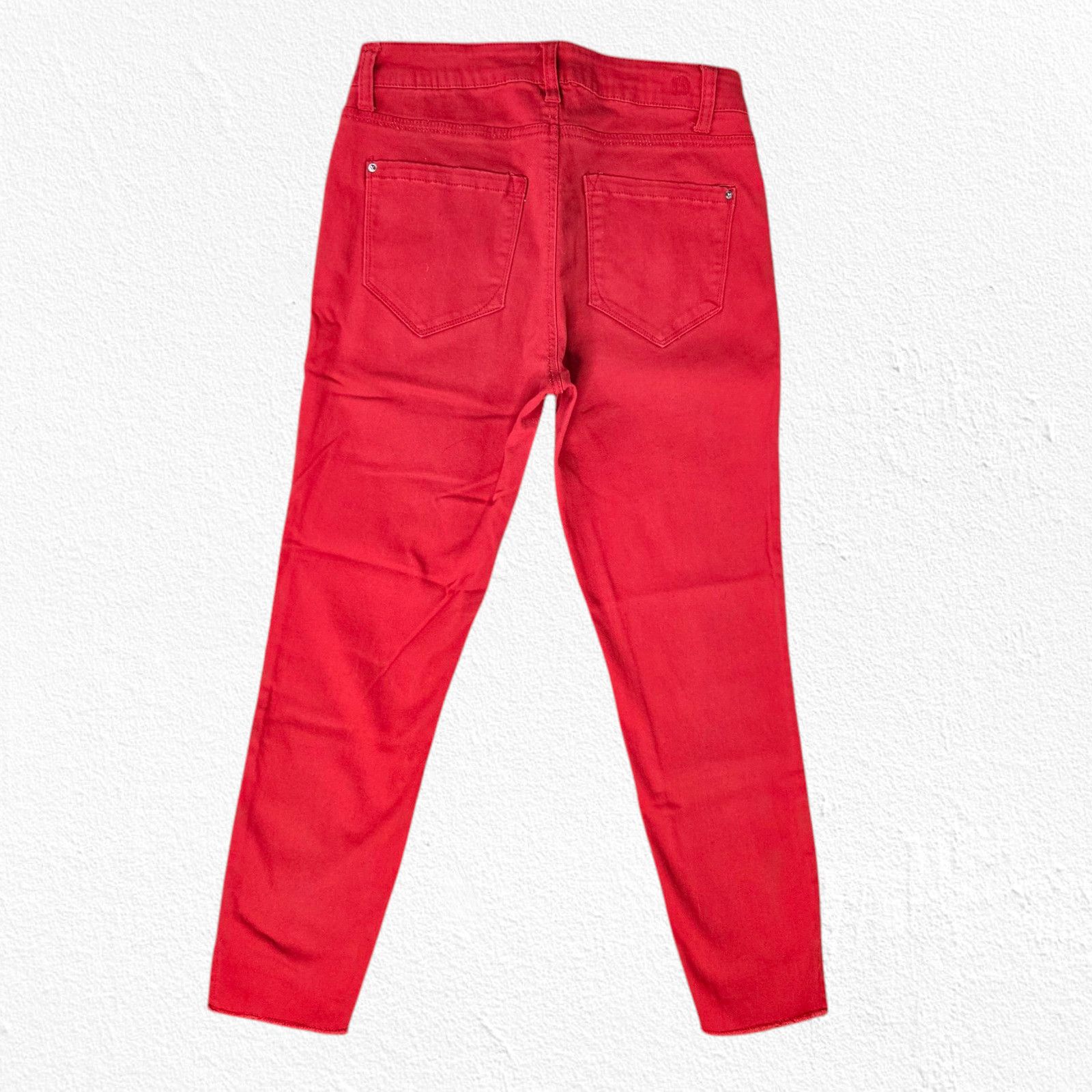 Other Bright Red Ankle Skinny Jeans Size 4 Size 27" / US 4 / IT 40 - 8 Thumbnail