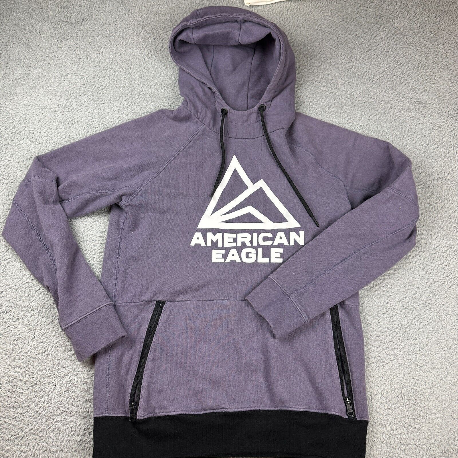 American Eagle Outfitters American Eagle Adult Front Logo XS Pullover Causal Hoodie Size US XS / EU 42 / 0 - 1 Thumbnail