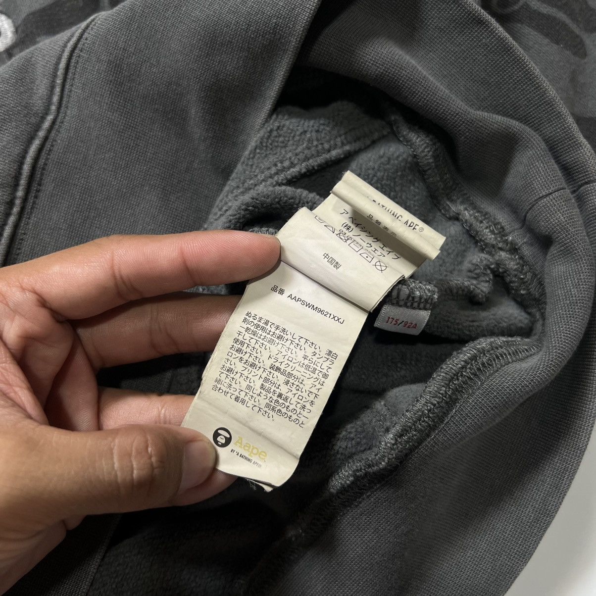 Aape Aape x Alpha Industries Washed Sweatshirt FF22 Size US M / EU 48-50 / 2 - 11 Thumbnail