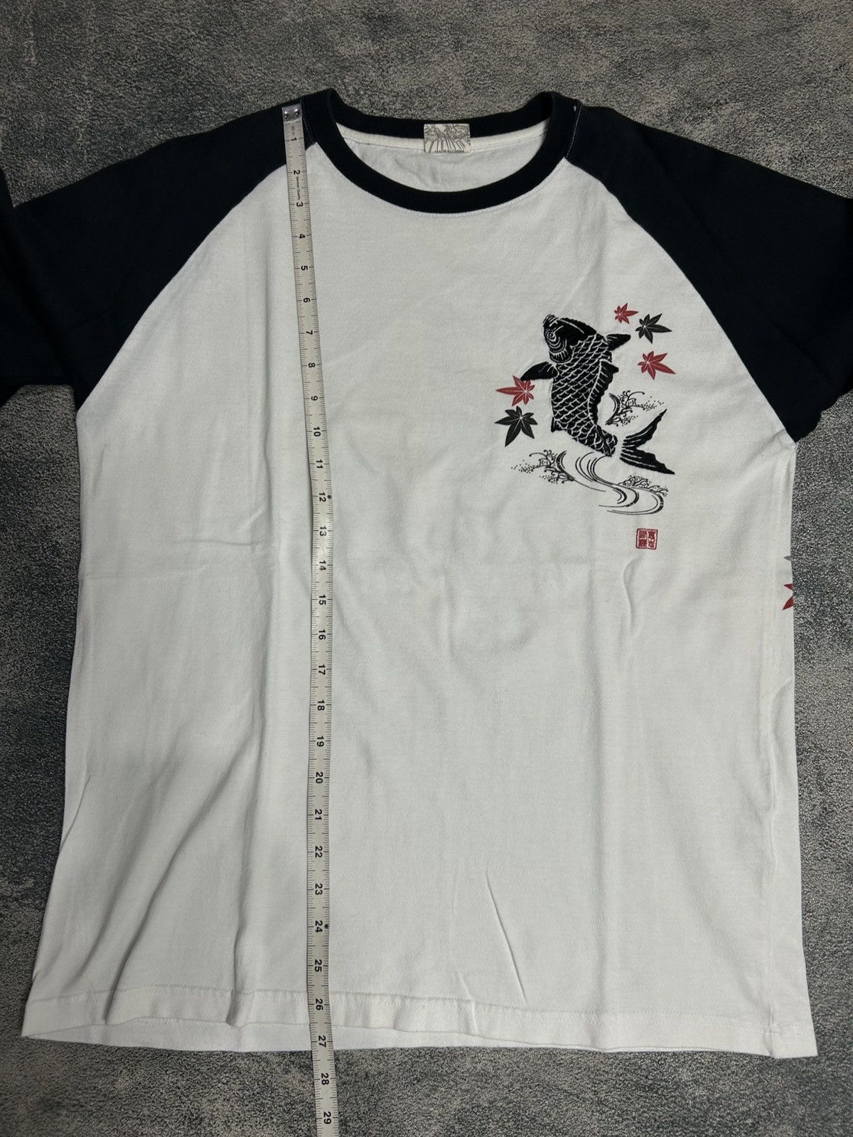 Japanese Brand Vintage Ganerate Sukajan Koi Fish Japanese Size US L / EU 52-54 / 3 - 11 Thumbnail