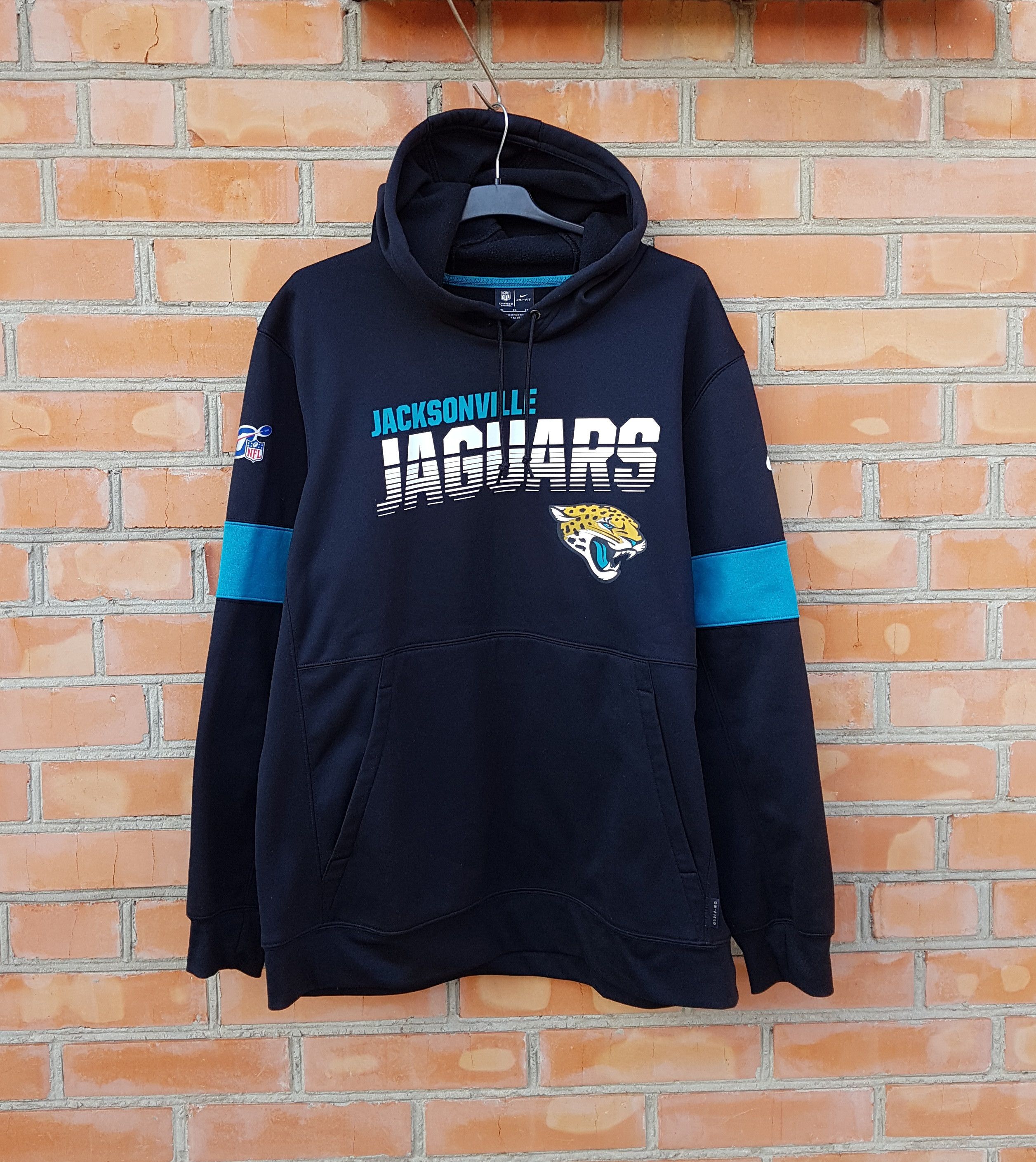 Nike Nike Jacksonville Jaguars NFL Fleece Hoodie 100th Season Size US XL / EU 56 / 4 - 1 Thumbnail