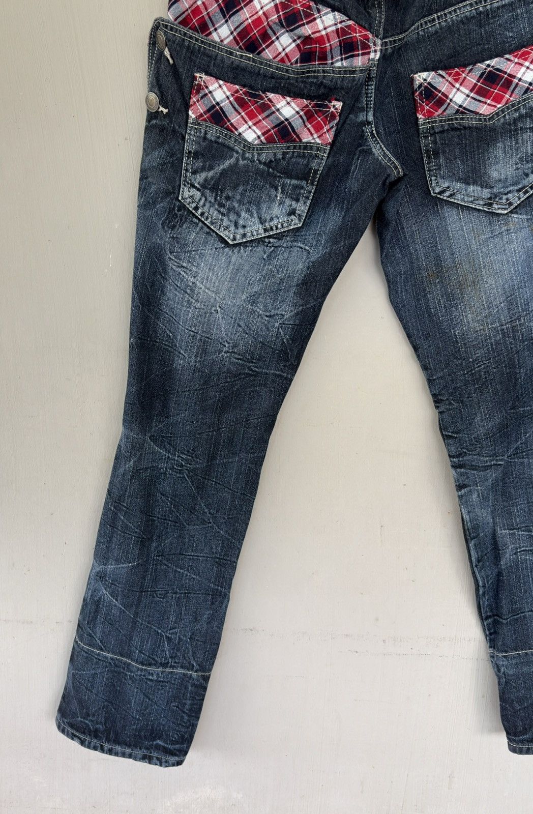 Japanese Brand Japanese High Quality Guarented Double Waist Streetwear Size US 33 - 9 Thumbnail