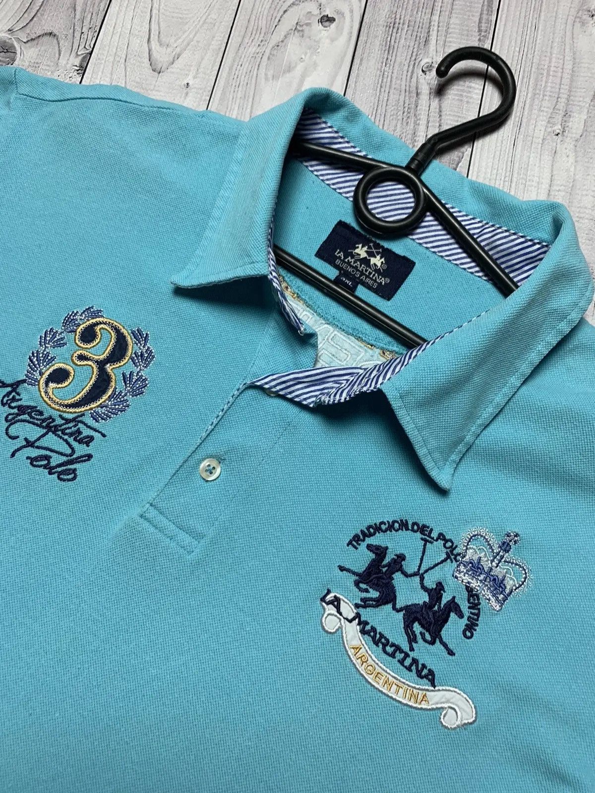 La Martina Vintage Argentina La Martina soccer polo champions world Size US XXL / EU 58 / 5 - 5 Thumbnail