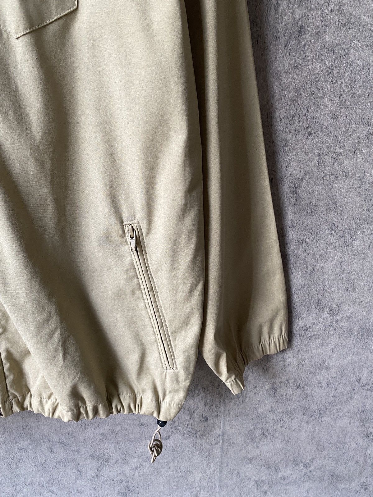 Supreme Vintage 90’s Supreme USA Made Beige Zip Up Jacket Size US XL / EU 56 / 4 - 8 Thumbnail