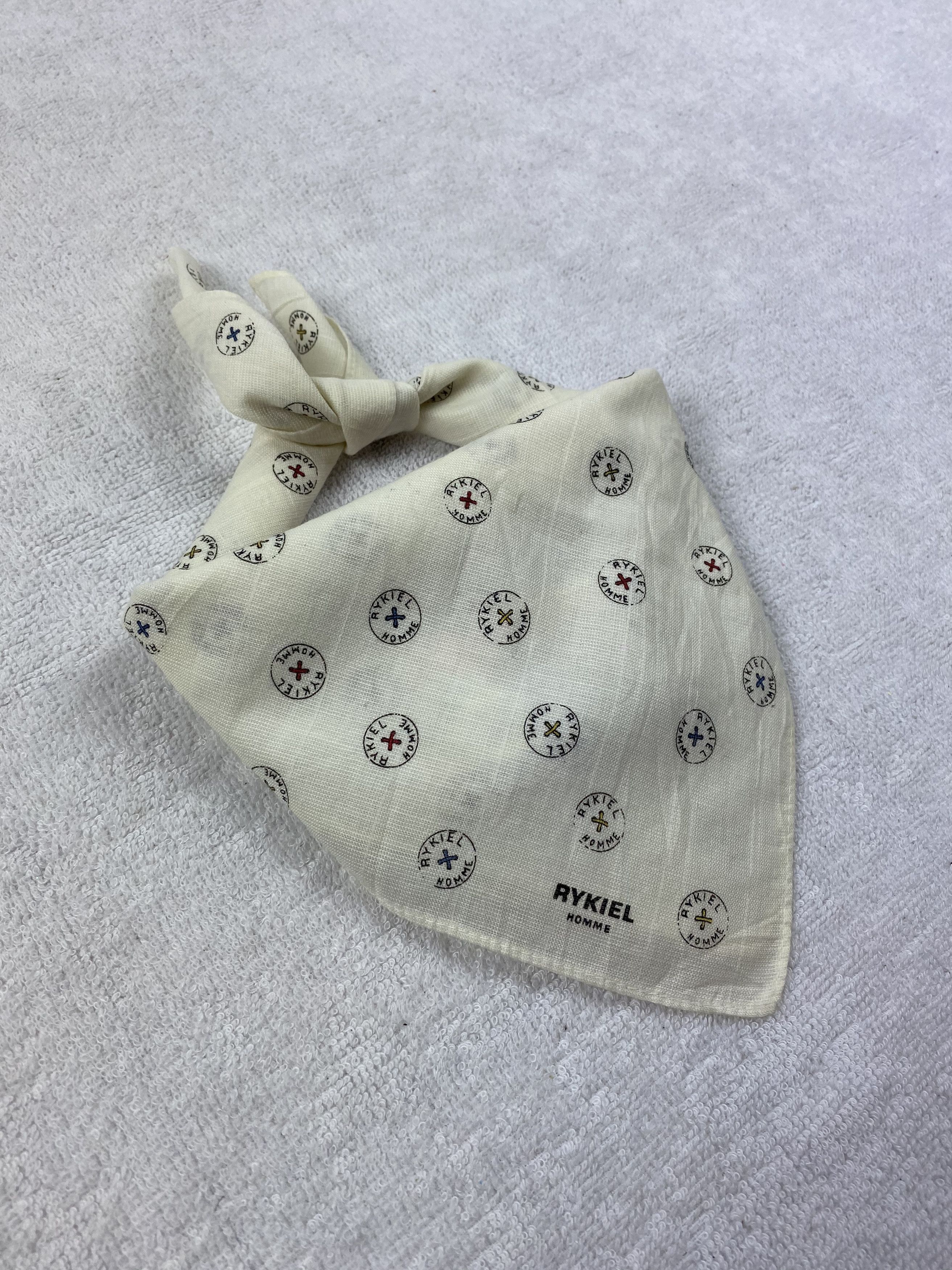 Sonia Rykiel × Vintage Rykiel Homme Handkerchief / Bandana / Neckerchief Size ONE SIZE - 1 Thumbnail