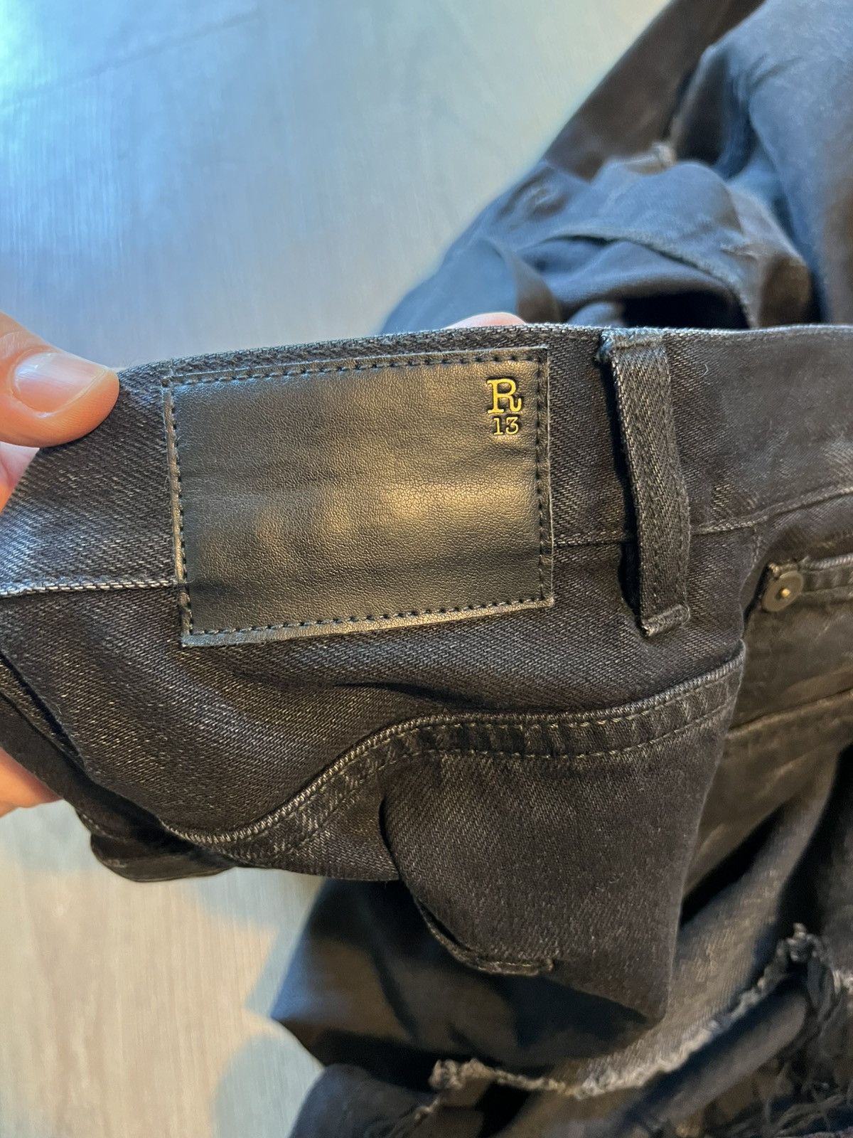R13 R13 FW22 Izzy Drop denim (altered) Size US 36 / EU 52 - 9 Thumbnail