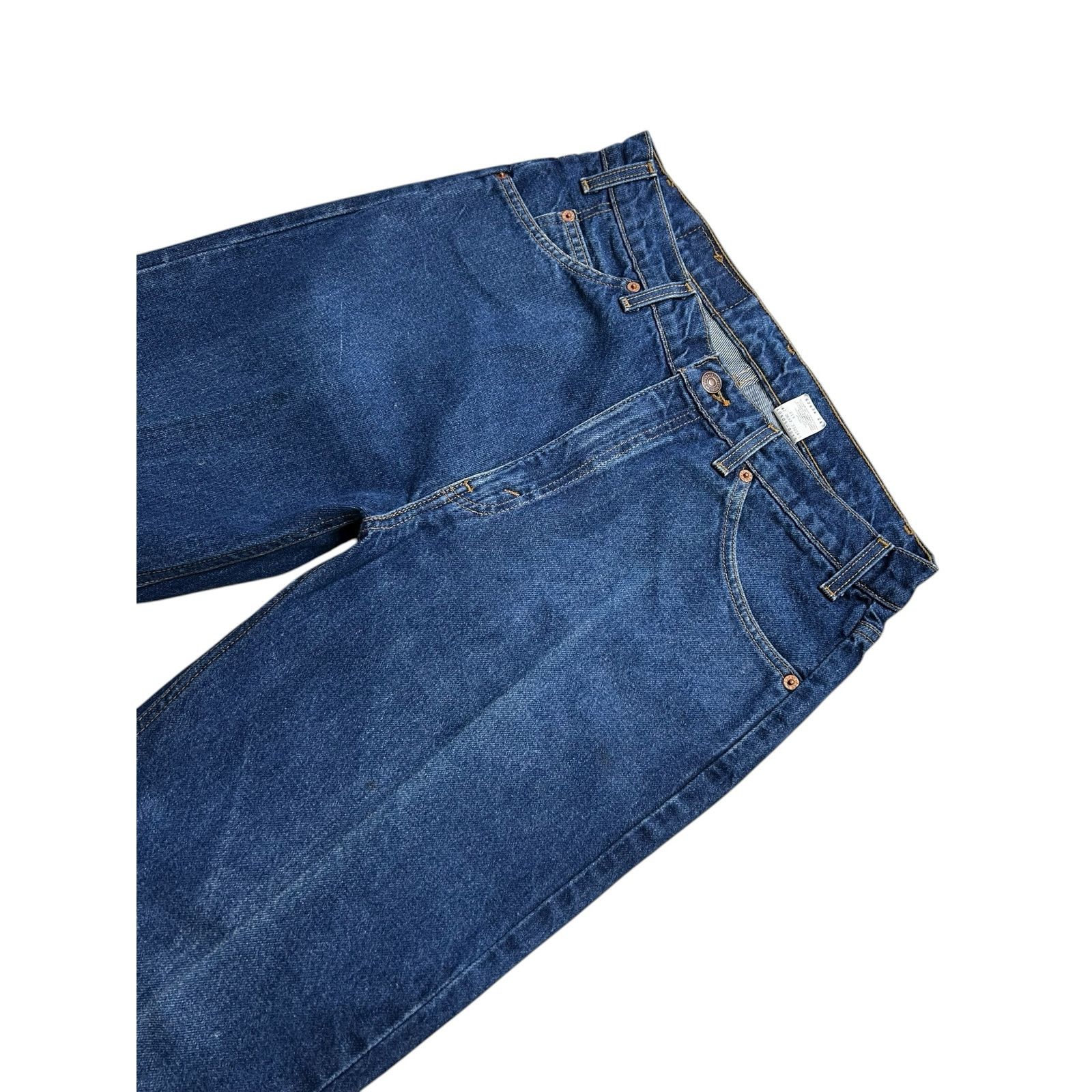 Levi's VTG Levi’s 505 Regular Fit Straight Jeans Blue Denim 34x30 Size US 34 / EU 50 - 2 Thumbnail