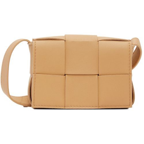 Bottega Veneta o1loc1c0824 Size: OS / Leather Cross-Body Mini Bag in Peach Size ONE SIZE - 1 Thumbnail