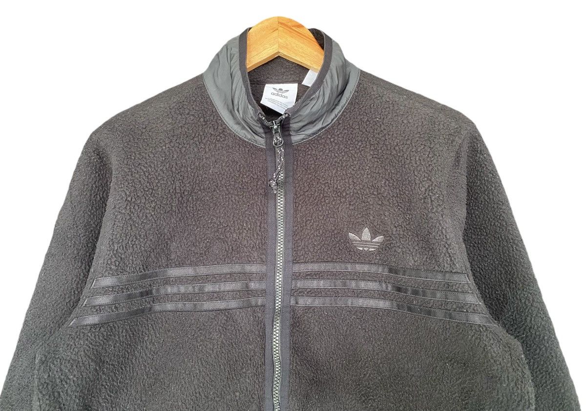 Adidas ADIDAS Fleece Zipper Jacket Size US XS / EU 42 / 0 - 6 Thumbnail
