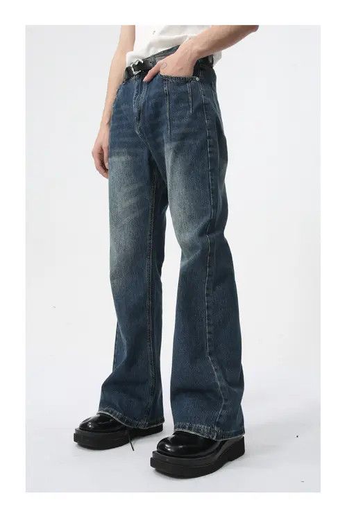 Other Vintage distressed washed bootcut jeans Size US 32 / EU 48 - 6 Thumbnail