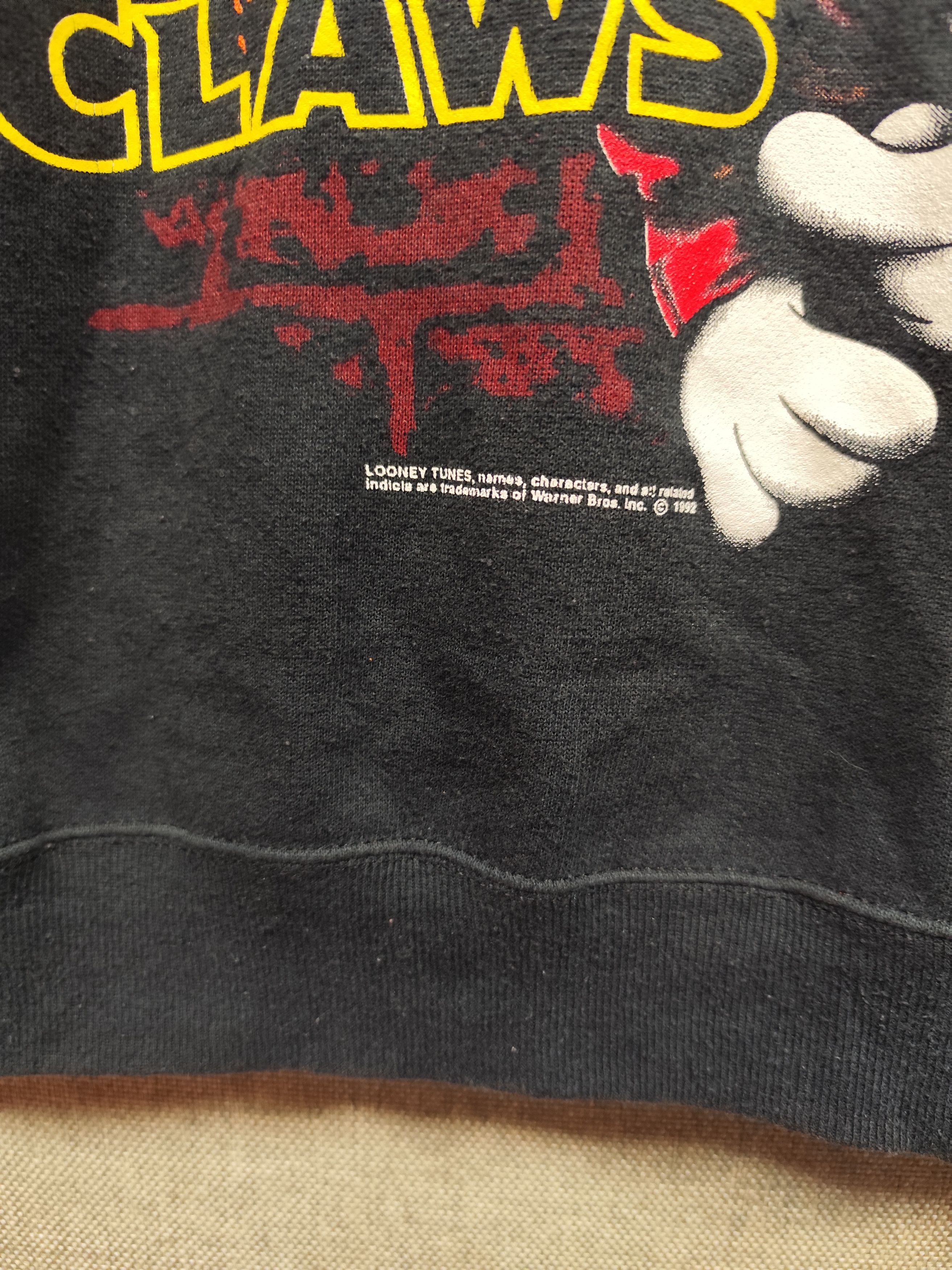 Disney Vintage 90s Looney Tunes Sylvester Rebel Without Claws Size US M / EU 48-50 / 2 - 2 Thumbnail