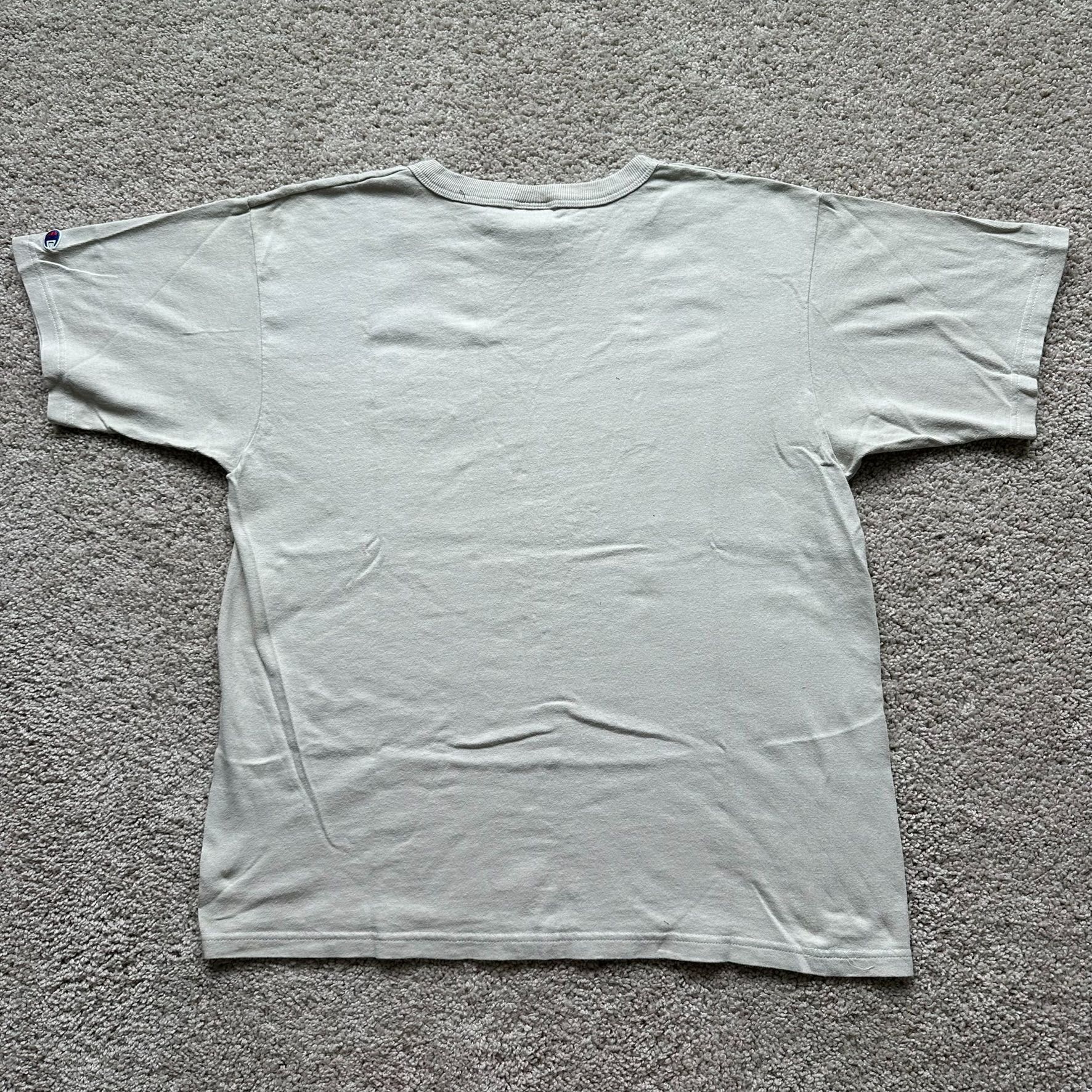 Champion Vintage Y2K Champion Team USA T-Shirt Beige Embroidered Athl Size US L / EU 52-54 / 3 - 5 Thumbnail