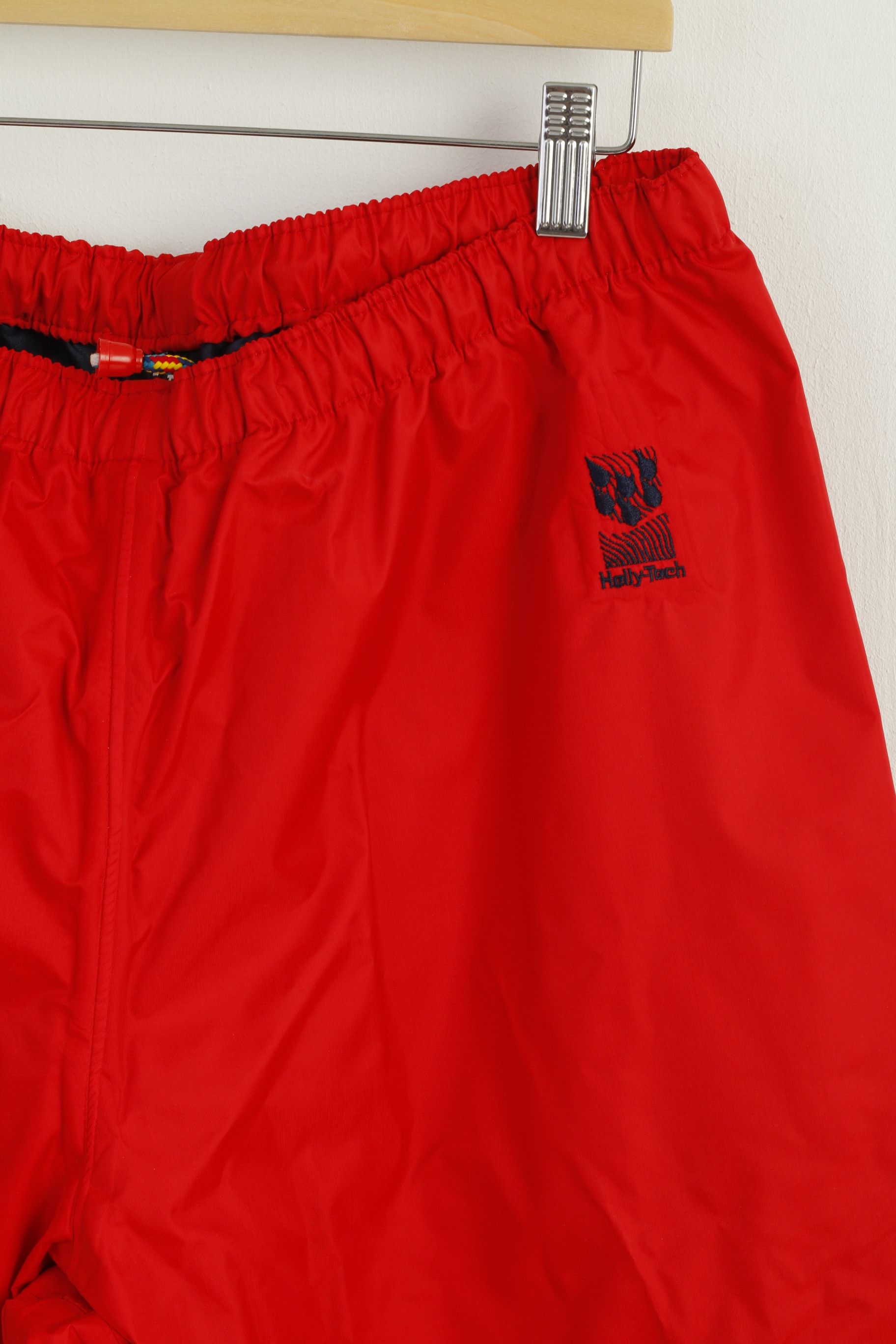 Helly Hansen Helly Hansen Men L Pants Red Nylon Waterproof 8860 Size US 36 / EU 52 - 2 Thumbnail