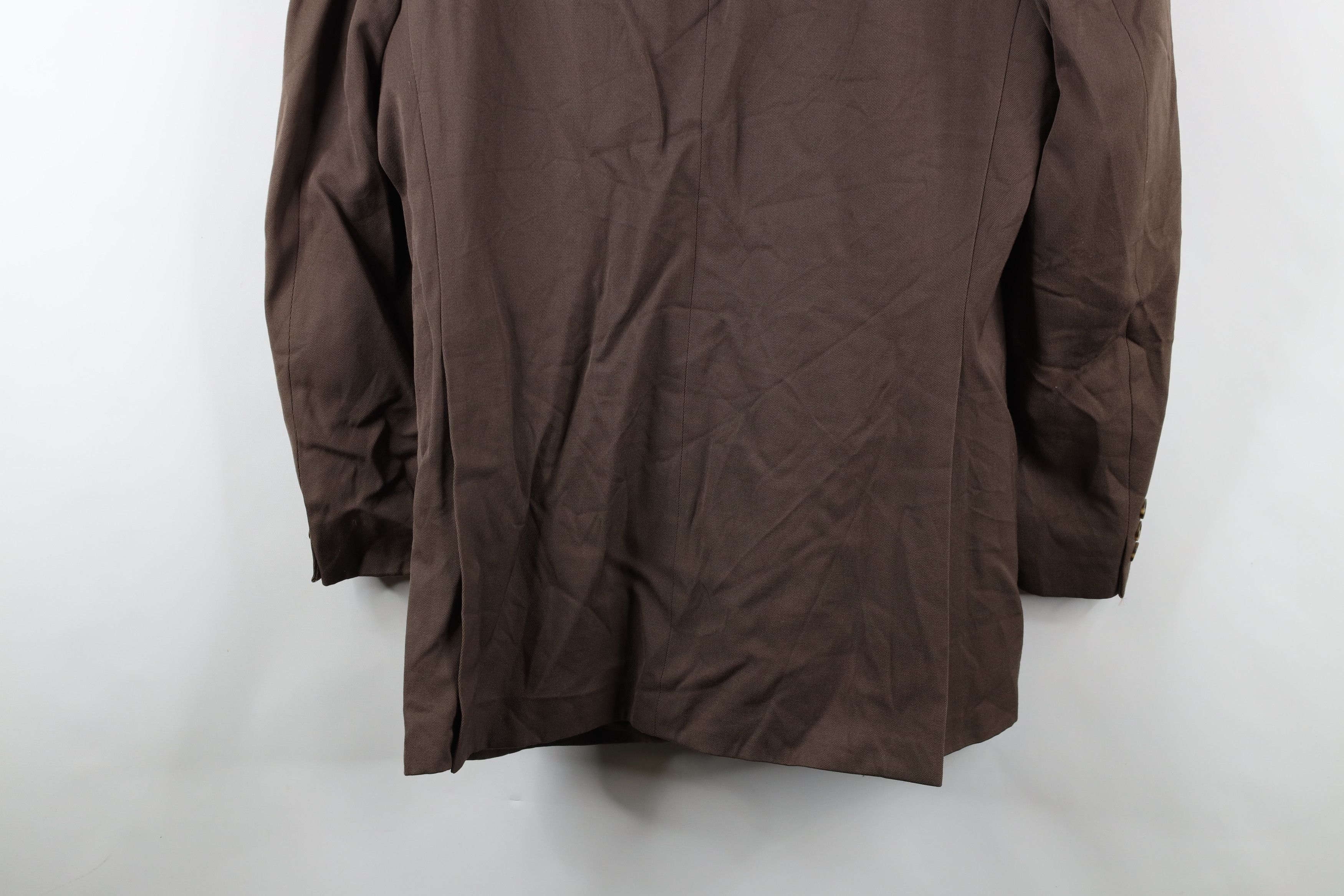 Vintage Vintage 70s Streetwear Suit Coat Jacket Brown W Germany Size US L / EU 52-54 / 3 - 16 Thumbnail