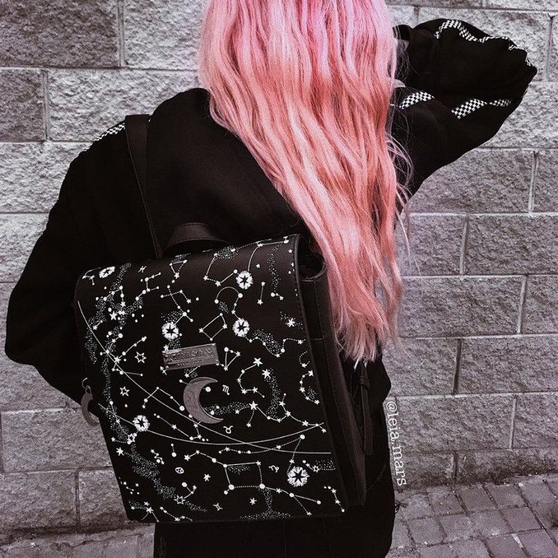 Killstar Goth KILLSTAR limited edition astrology backpack! Size ONE SIZE - 3 Thumbnail