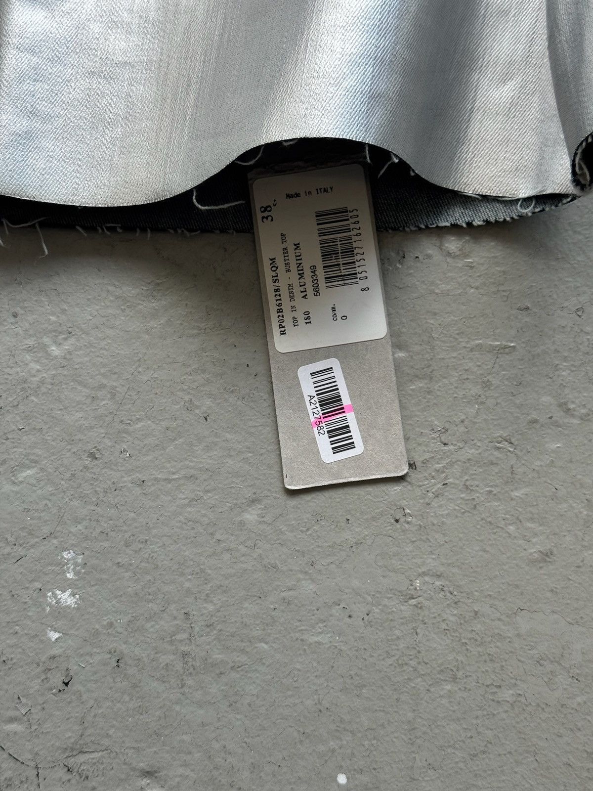 Rick Owens Rick Owens Sample FW22 Strobe Aluminum Bustier Top Size S / US 4 / IT 40 - 5 Thumbnail