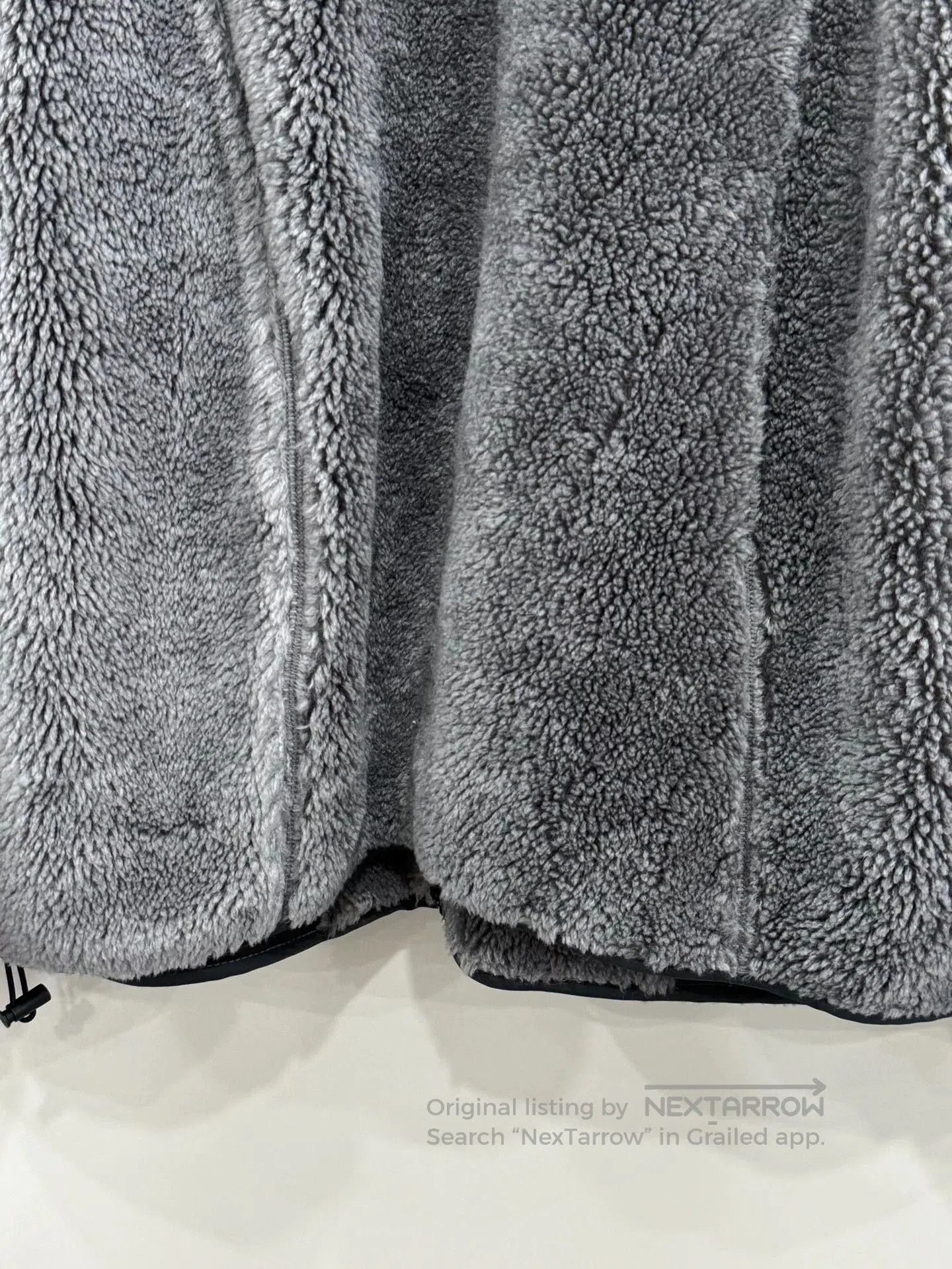 Other gray fleece zip-up jacket size M. Size US M / EU 48-50 / 2 - 6 Thumbnail