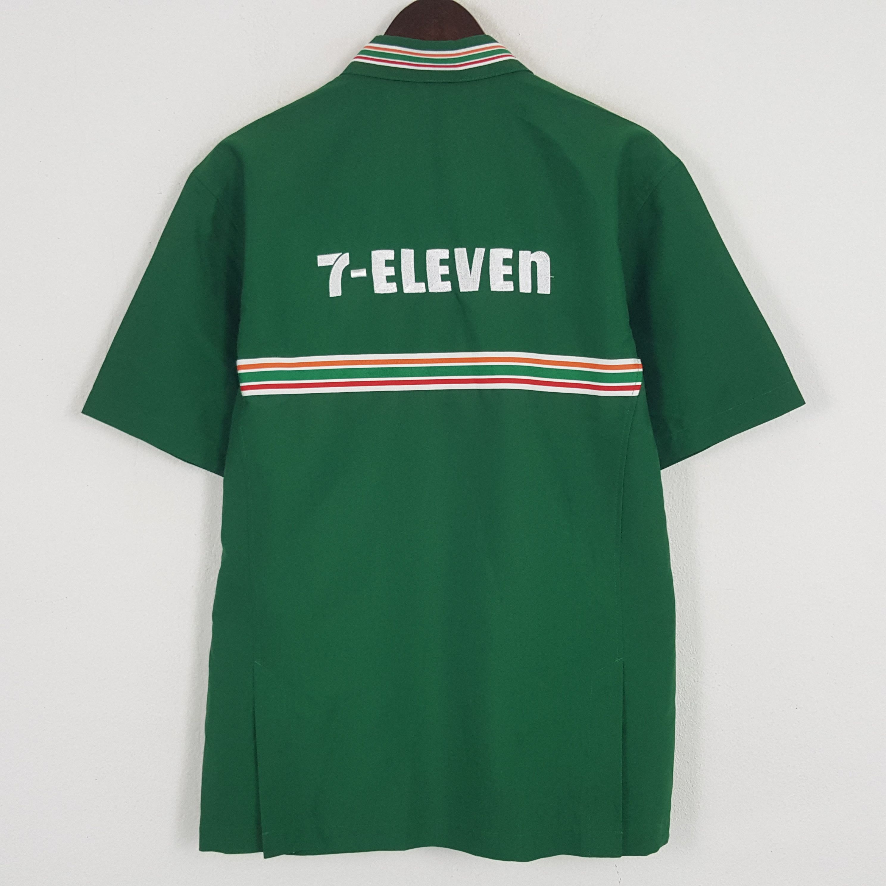 Japanese Brand × Vintage Vintage 7 Eleven Embroidery Logo Worker Uniform Jacket Size US L / EU 52-54 / 3 - 1 Thumbnail