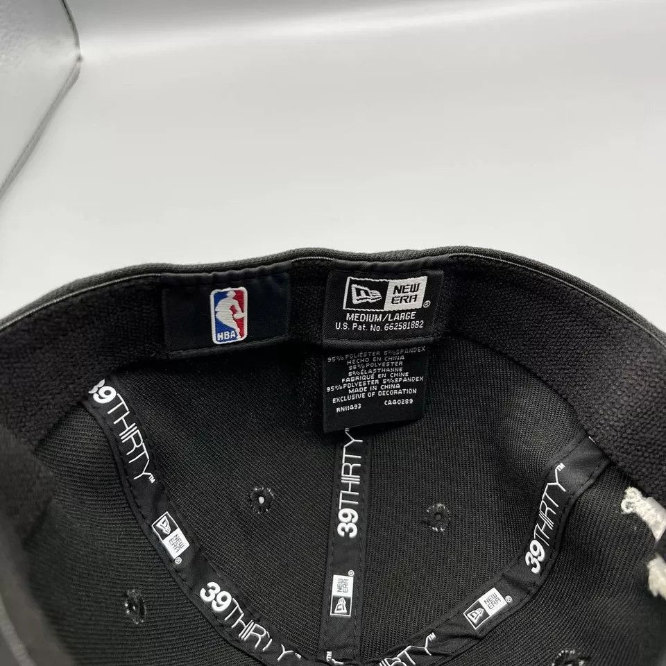 New Era San Antonio Spurs Hat Men M-L Stretch Fitted Cap New Size ONE SIZE - 5 Thumbnail