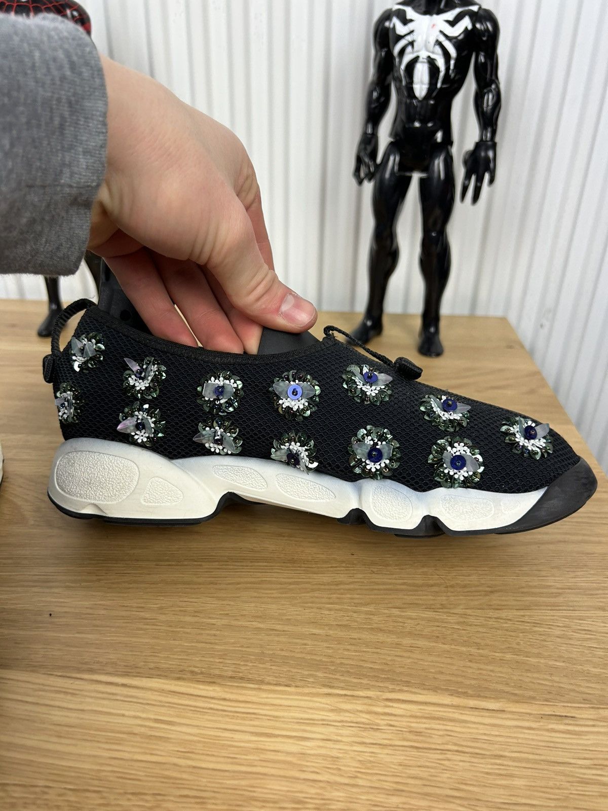 Dior Christian Dior Mesh Embellished sneaker Size US 6 / IT 36 - 5 Thumbnail