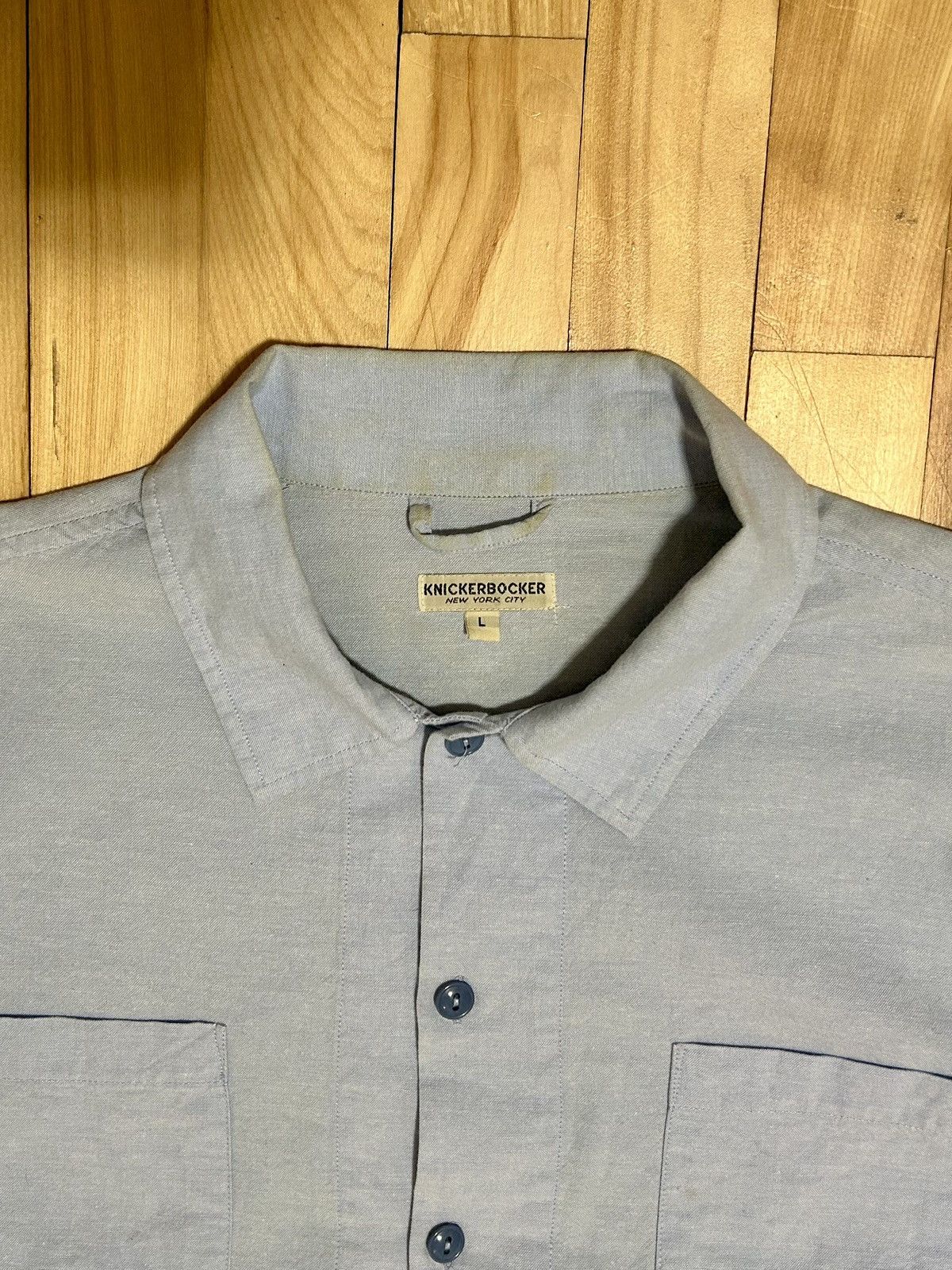 Knickerbocker Mfg Co Comma Oxford Shirt Size US L / EU 52-54 / 3 - 3 Thumbnail