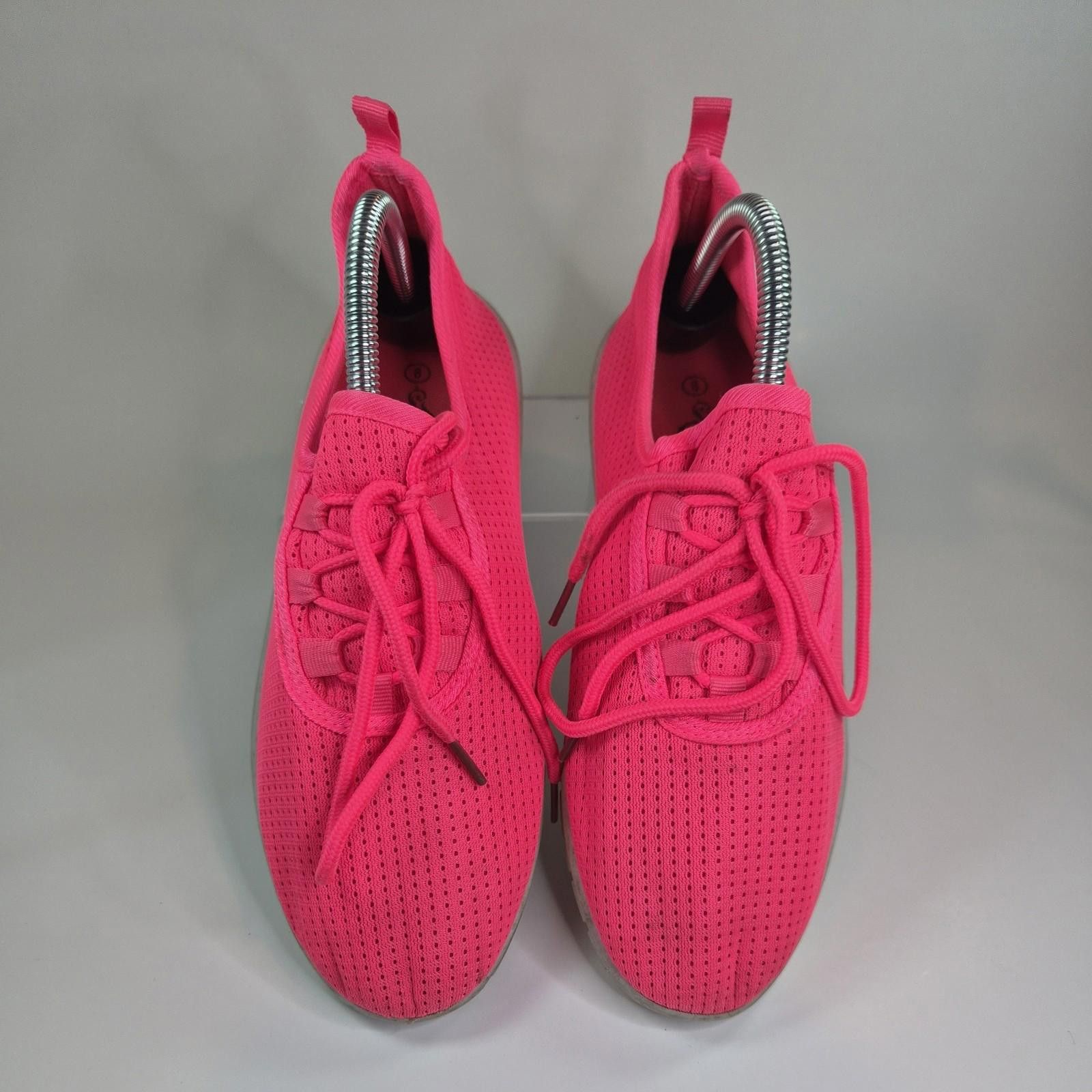Other Light Weight Women Shoes Sz8 Neon Pink Athletic Lace Up Mesh Size US 8 / IT 38 - 8 Thumbnail