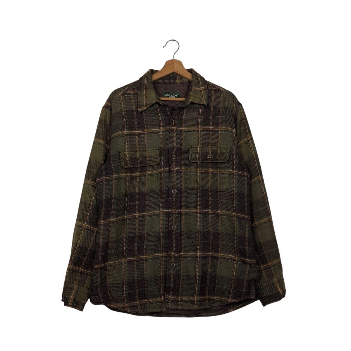 Flannel 📌Vintage Shirt Button Jacket Eddie Bauer Tartan Design Size US S / EU 44-46 / 1 - 2 Thumbnail