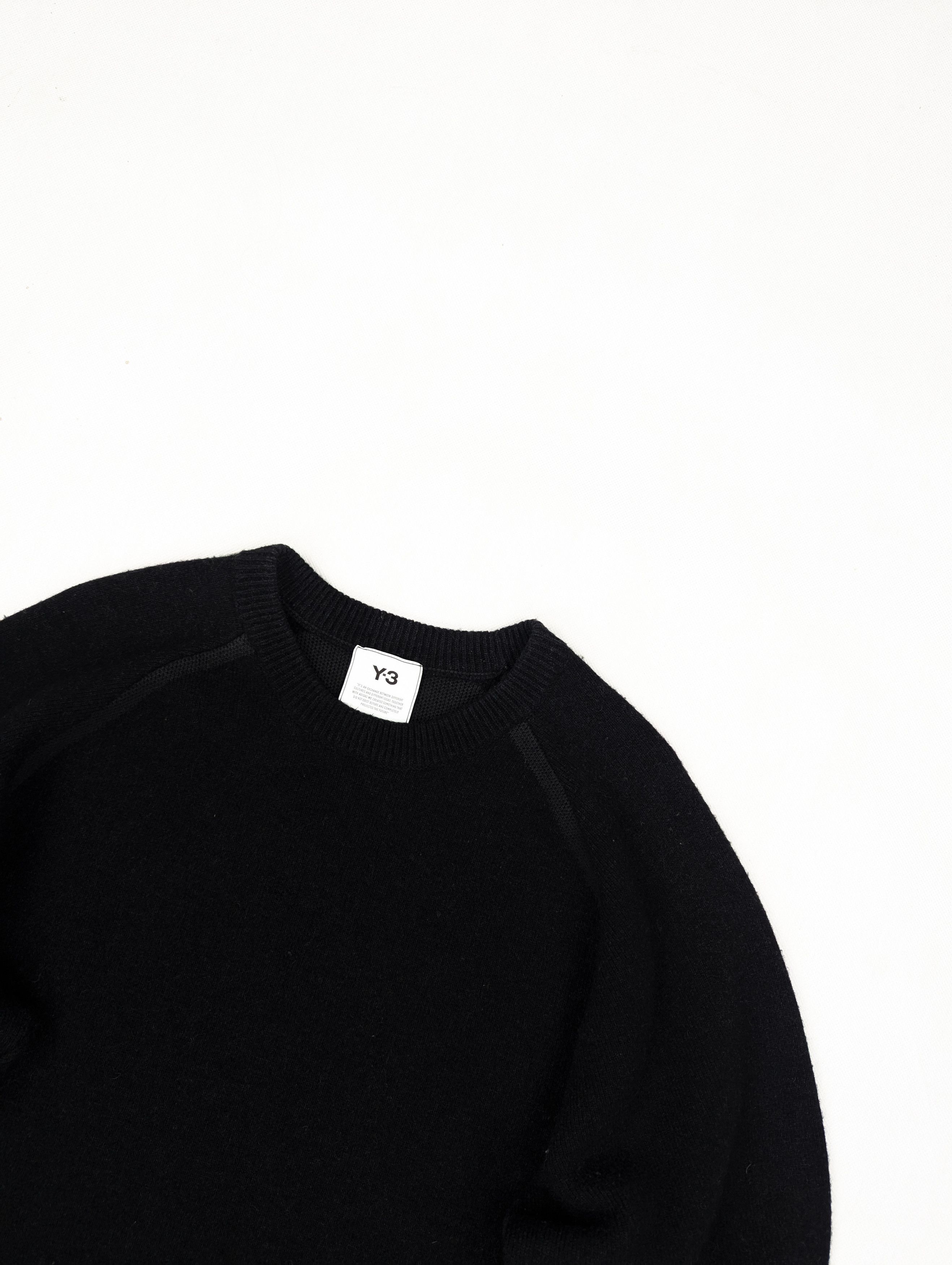 Y-3 Y-3 Yohji Yamamoto sweater knitwear crewneck wool XL Size US XL / EU 56 / 4 - 3 Thumbnail