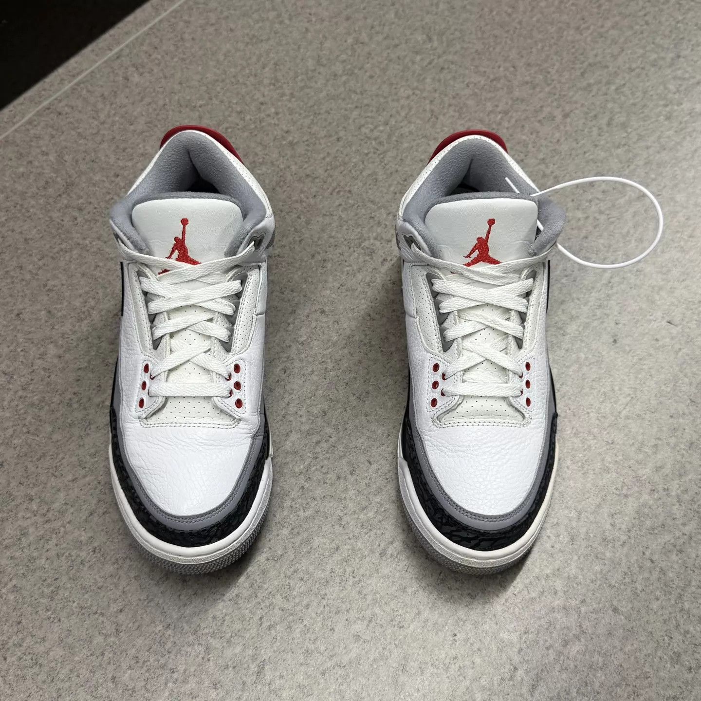 Nike Air Jordan 3 'Sketch' Black/White/Red Excellent Size US 10 / EU 43 - 5 Thumbnail