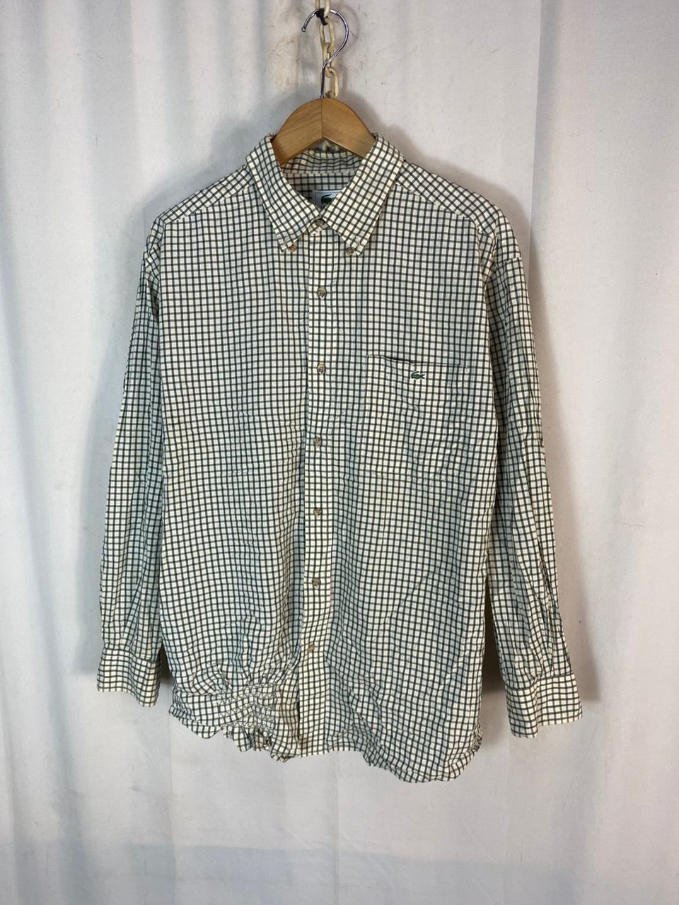 Lacoste Lacoste small logo button up long sleeve shirt Size US XL / EU 56 / 4 - 13 Thumbnail