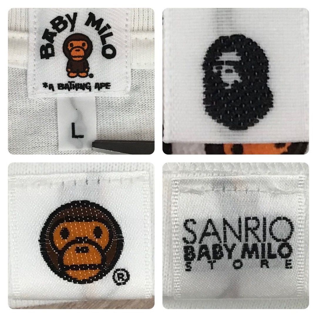 Bape 2010 BAPE × SANRIO Kitty MILO T-shirt a bathing ape NIGO Size US L / EU 52-54 / 3 - 5 Thumbnail