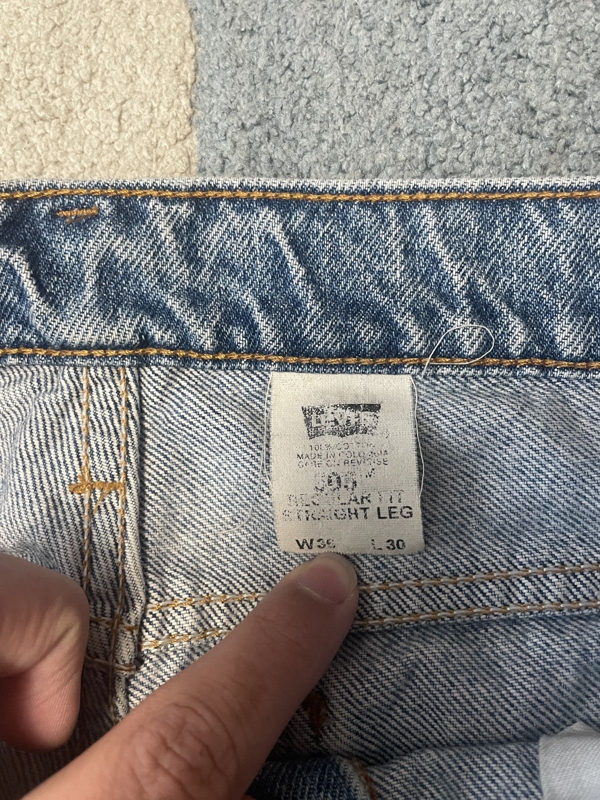 Levi's Vintage Levi’s 505 Orange Tab Size US 36 / EU 52 - 5 Thumbnail