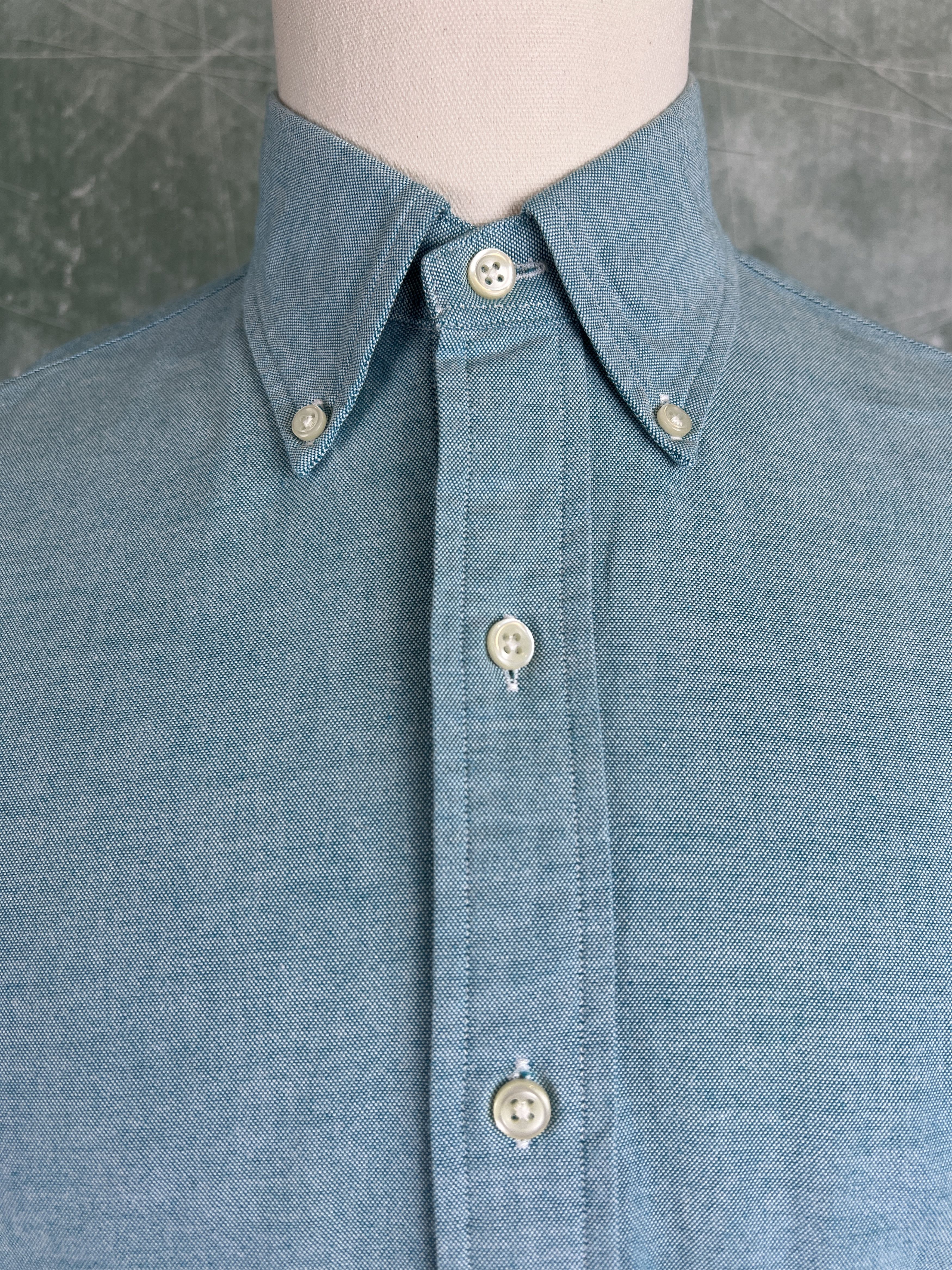 Ralph Lauren Ralph Lauren Slim Fit Stretch Oxford Shirt Blue M (175/96A) Size US M / EU 48-50 / 2 - 11 Thumbnail